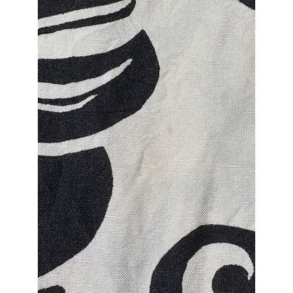 *FLAW, READ* UNTITLED IN MOTION Womens XXL Ophelia Abstract Dress Bamboo/Linen - Picture 5 of 11